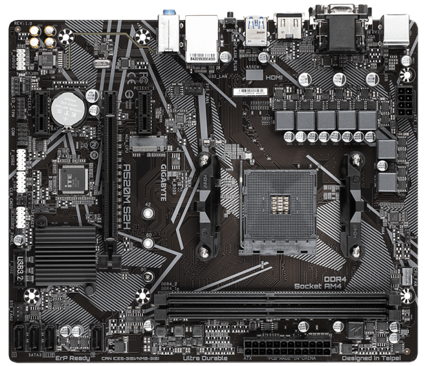 GIGABYTE A520M S2H - 609281 - zdjęcie 2